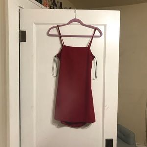 lulus toast to life red mini dress